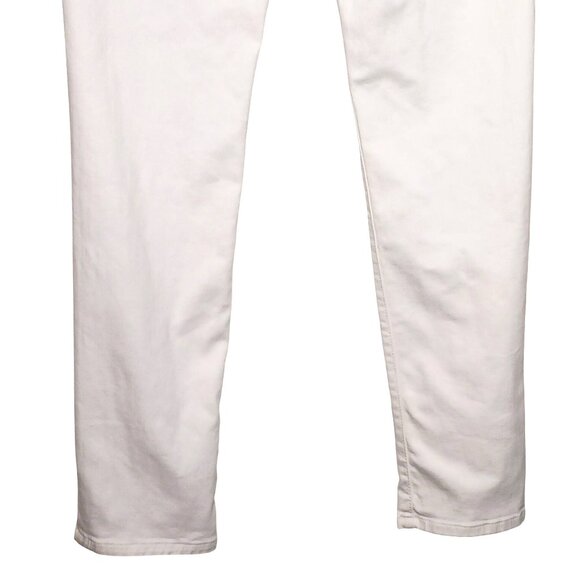 James Jeans High Class Cigarette Jeans Frost White Slim Fit‎ Womens Size 31 - Picture 6 of 11